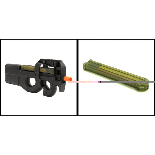 See Airsoft Rifle 2 Refurbished Electric P90 Submachine Gun FPS-480 Airsoft Gun