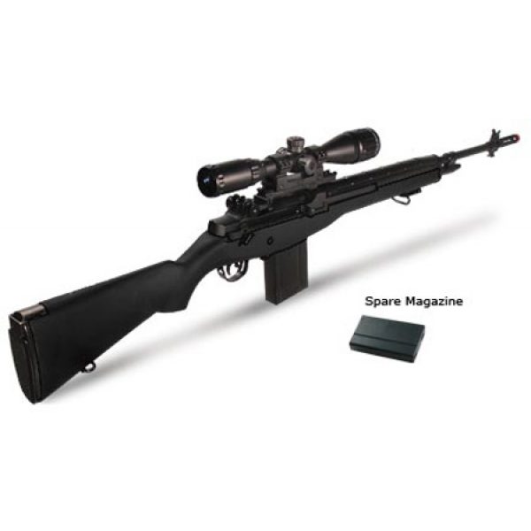 See Airsoft Rifle 1 Refurbished Electric UTG M14 Sniper Rifle Black FPS-340 Airsoft Gun