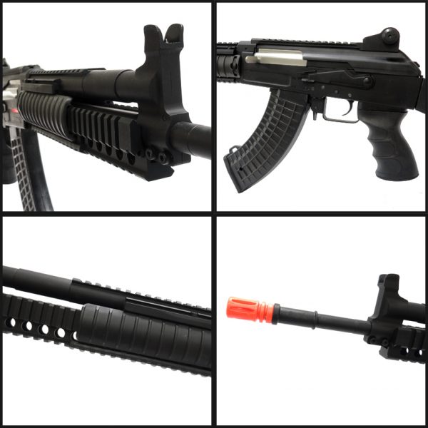 See Airsoft Rifle 2 Refurbished Jing Gong Electric AK-47 Assault Rifle FPS 410 Airsoft Gun