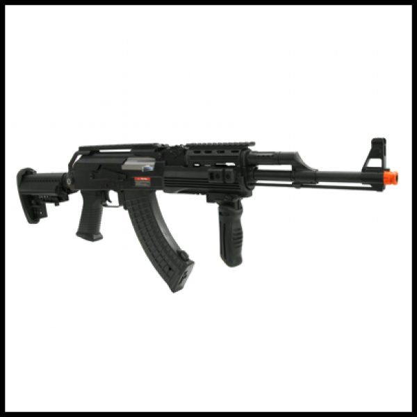 See Airsoft Rifle 2 Refurbished Jing Gong Full Metal Tactical AK47 Electric Rifle FPS-450 Airsoft Gun