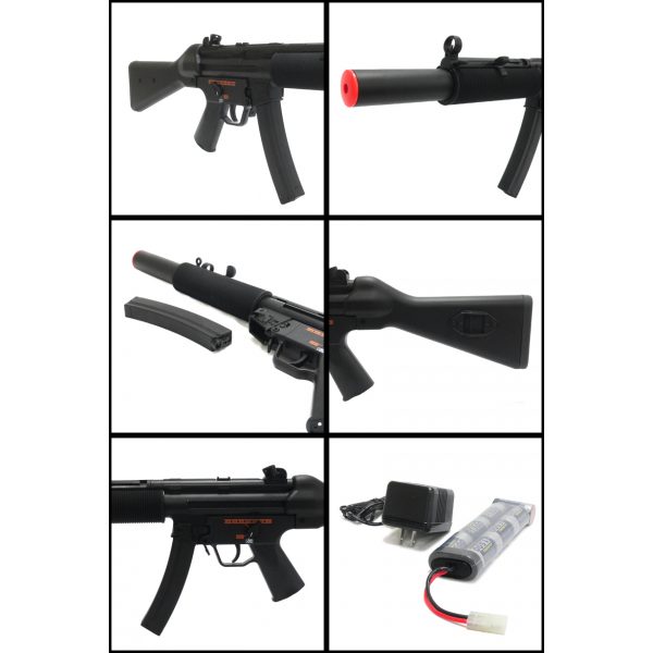 See Airsoft Rifle 2 Refurbished Jing Gong MP5-SD5 Electric Airsoft Rifle