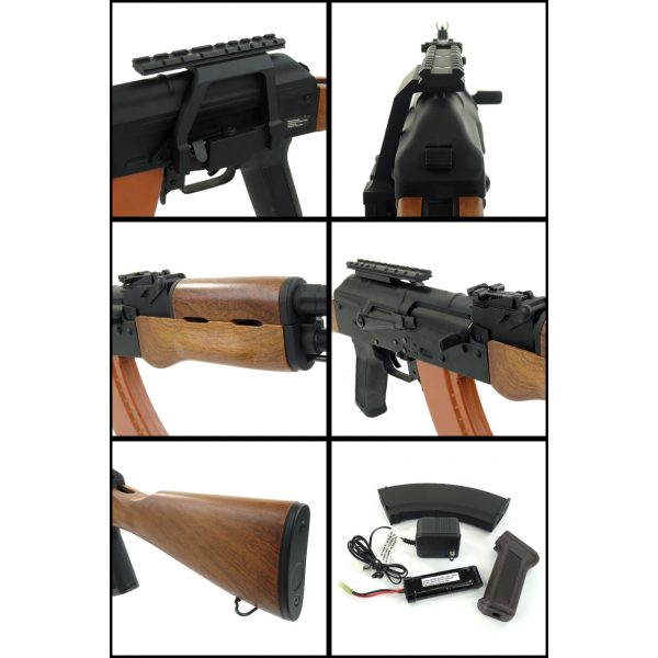 See Airsoft Rifle 2 Refurbished Kalashnikov Electric Full Metal AKM Rifle FPS-487 Airsoft Gun