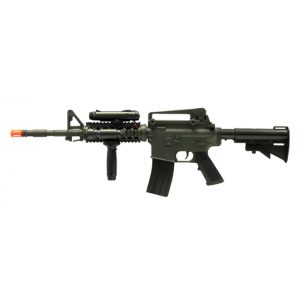 See Airsoft Rifle 1 Refurbished M16 3081 Assault Rifle FPS-200 Electric Airsoft Gun