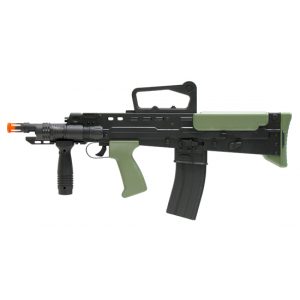See Airsoft Rifle 1 Spring L86A2 Assault Rifle FPS-375 Flashlight, Fore Grip Airsoft Gun