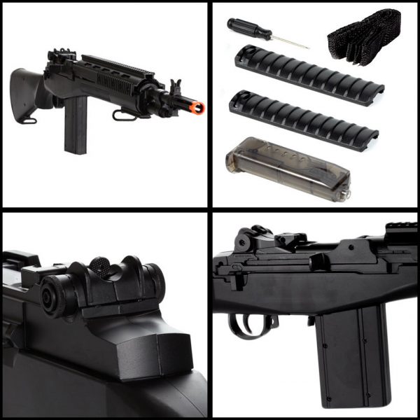 See Airsoft Rifle 2 Spring M14 M1 Garand A1 Sniper Rifle FPS-390 Airsoft Gun