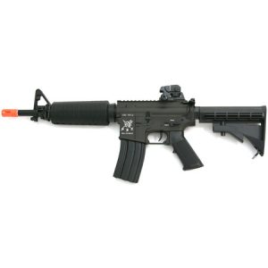 See Airsoft Rifle 1 TSD Electric M4 Assult Rifle FPS-300, 2 300 Rnd. Magazines, Retractable Stock Airsoft Gun