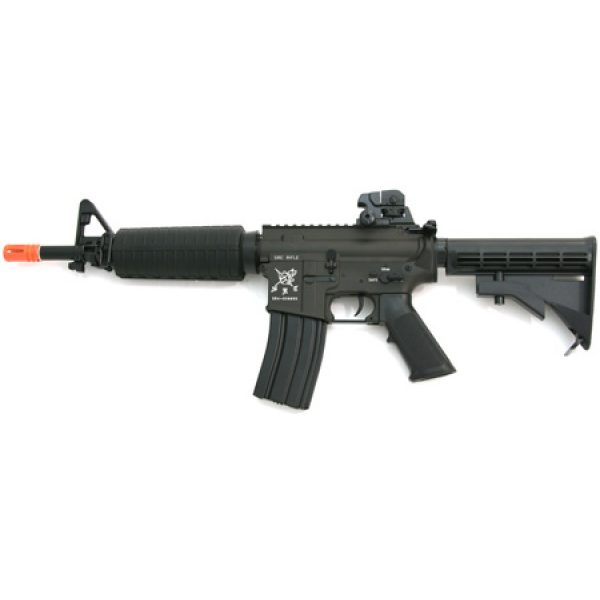 See Airsoft Rifle 1 TSD Electric M4 Assult Rifle FPS-300, 2 300 Rnd. Magazines, Retractable Stock Airsoft Gun