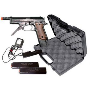See Airsoft Rifle 1 TSD SD93B 200 FPS 24 Rnd Hard Case Adjustable Hop-Up AEP Electric Airsoft Pistol