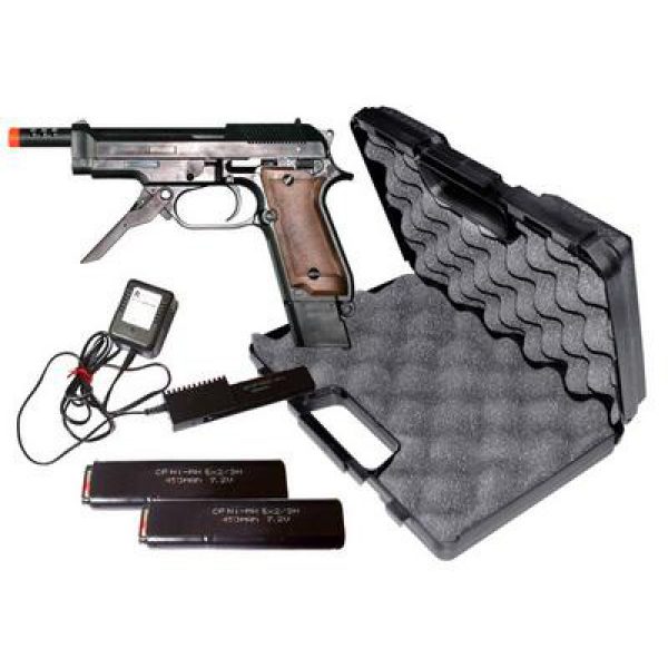 See Airsoft Rifle 1 TSD SD93B 200 FPS 24 Rnd Hard Case Adjustable Hop-Up AEP Electric Airsoft Pistol