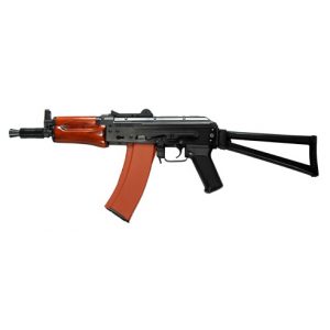 See Airsoft Rifle 1 TSD Tactical SRC Gen II Full Metal AKS-74U Rifle FPS-450 Real Wood, Folding Stock, Spare Mag Airsoft Gun