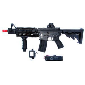 See Airsoft Rifle 1 UTG Model 4 Combat Commando M4 Electric Airsoft Sniper Rifle