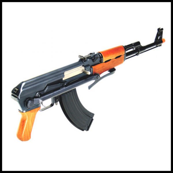 See Airsoft Rifle 2 UTG Sport Electric Accushot MAK47PE Warhawk Paratrooper Rifle FPS-350 Folding Stock, Double Magazine Airsoft Gun