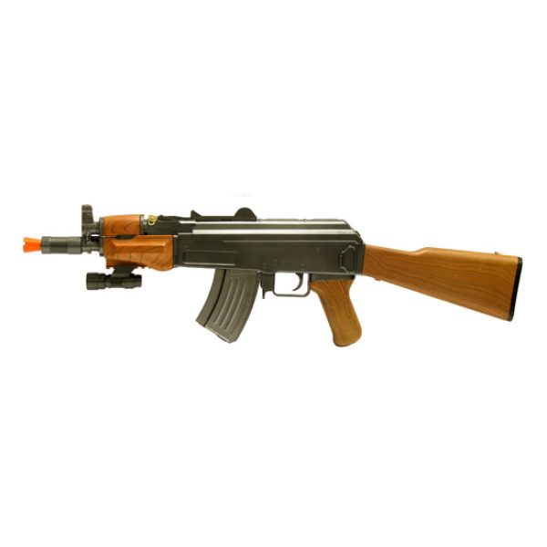 See Airsoft Rifle 1 AK-47F Assault Rifle FPS-200 Spring Airsoft Gun
