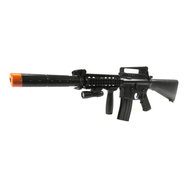 See Airsoft Rifle 1 M16A1 Assault Rifle FPS-350 Spring Airsoft Gun