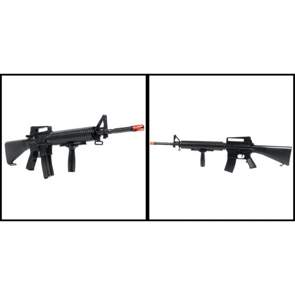 See Airsoft Rifle 2 M16A3 Assault Rifle Spring Airsoft Gun