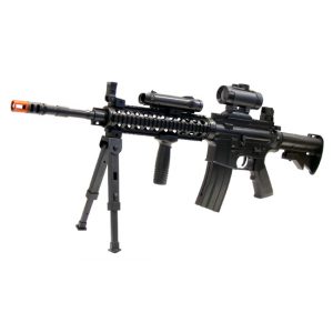 See Airsoft Rifle 1 M4 Assault Rifle FPS-380 Spring Airsoft Gun