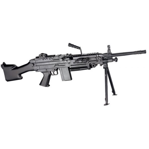 See Airsoft Rifle 1 MKII M249 SAW FPS-300 Spring Airsoft Machine Gun