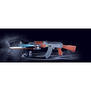 See Airsoft Rifle 1 Refurbished AK-47-585 Assault Rifle Spring Airsoft Gun