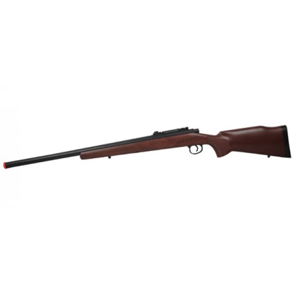 See Airsoft Rifle 1 Spring M58 Bolt Action Sniper Rifle Wood FPS-470 Airsoft Gun
