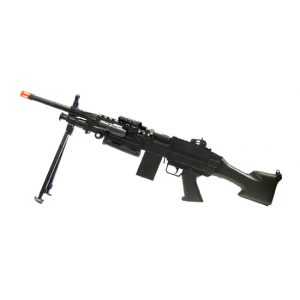See Airsoft Rifle 1 Refurbished M248 SAW FPS-255 Spring Airsoft Machine Gun