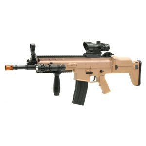 See Airsoft Rifle 1 Refurbished SCAR-L Assault Rifle FPS-350 Spring Airsoft Gun