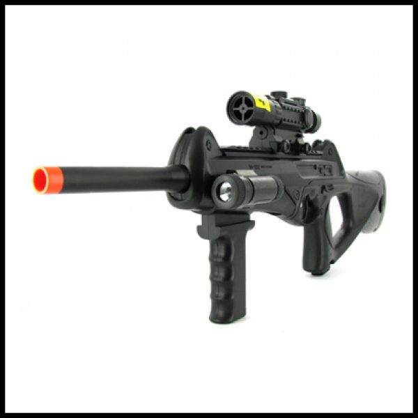 See Airsoft Rifle 2 SM6 Spring Rifle, FPS 250, Laser, Flashlight, Airsoft Gun