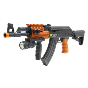 See Airsoft Rifle 1 Spec Ops AK-47 Assault Rifle FPS-250 Spring Airsoft Gun