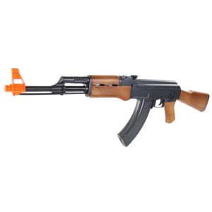 See Airsoft Rifle 1 Spring AK-47 ZM93 FPS-280 Full Stock Airsoft Assault Rifle