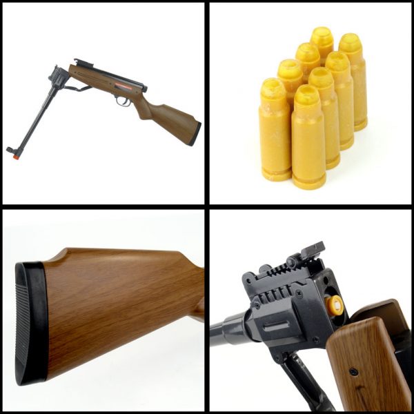 See Airsoft Rifle 2 Spring Breach Loading Hunter Style FPS-180 Airsoft Rifle