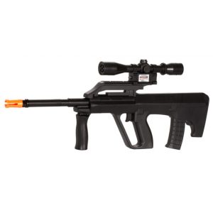 See Airsoft Rifle 1 Spring Covert Ops Mini AUG M191 Rifle FPS-175 Airsoft Gun with Laser Sight