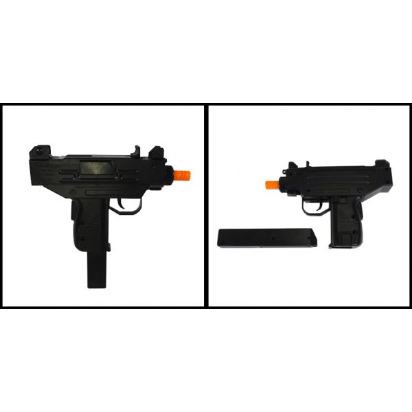 See Airsoft Rifle 2 Spring Cyber Gun Micro Uzi Machine Gun FPS-215 Airsoft Gun