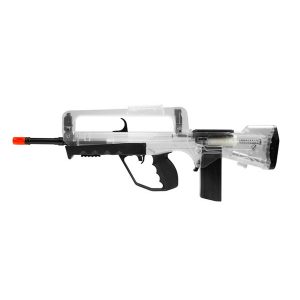 See Airsoft Rifle 1 Spring Cyber Gun The Foreign Legion FAMAS Clear Body FPS-370 Airsoft Gun