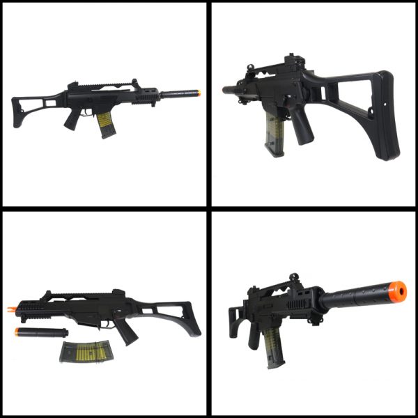See Airsoft Rifle 2 Spring Double Eagle M49A G36 Rifle FPS-320 Fore Grip Airsoft Gun