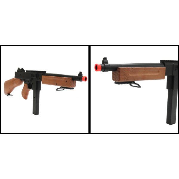 See Airsoft Rifle 2 Spring Double Eagle Thompson M1A1 Rifle FPS-300 Airsoft Gun