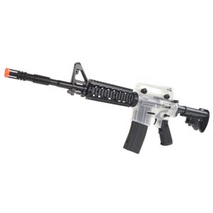 See Airsoft Rifle 1 Spring DPMS A11 Licensed RIS FPS-322 Clear Airsoft Rifle
