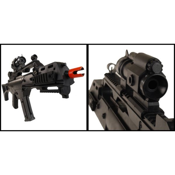 See Airsoft Rifle 2 Spring JP G36 956A FPS-220 Airsoft Gun Package Deal (Mask and BBs)