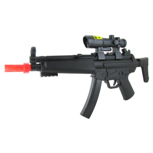 See Airsoft Rifle 1 Spring K51 Smart Eagle MP5 Assault Rifle FPS-245 Scope, Laser Airsoft Gun