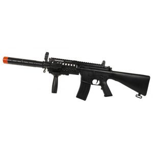 See Airsoft Rifle 1 Spring M4-A2 FPS-255 Silencer Airsoft Gun