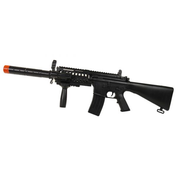 See Airsoft Rifle 1 Spring M4-A2 FPS-255 Silencer Airsoft Gun