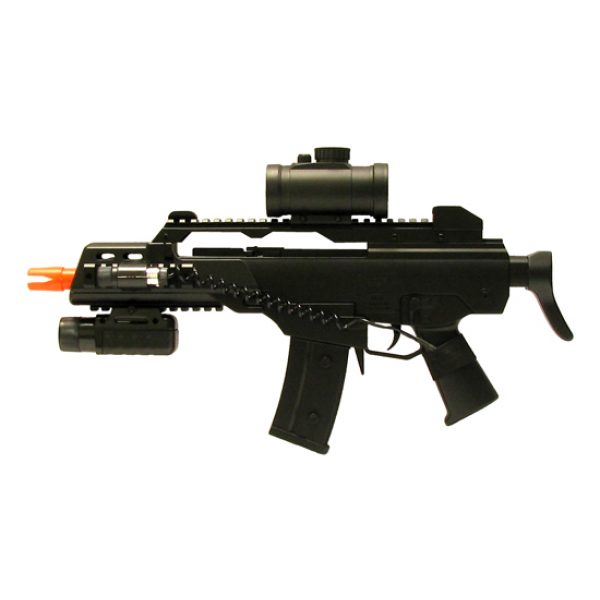 See Airsoft Rifle 1 Spring M48P Rifle FPS-250 Flashlight, Laser, Electronic Sight Airsoft Gun