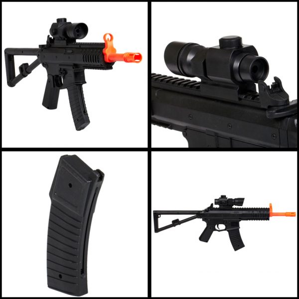 See Airsoft Rifle 2 Spring Mini G030 FPS-275 Airsoft Rifle