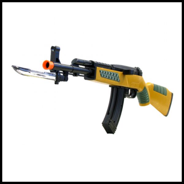 See Airsoft Rifle 2 Spring Mini WWII Assault Rifle FPS-180 Bayonet Airsoft Gun