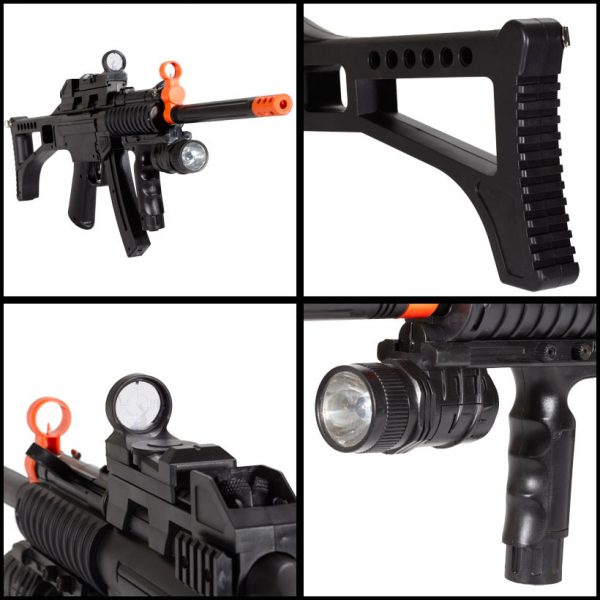 See Airsoft Rifle 2 Spring MP5 HY-017C FPS-200 Airsoft Rifle