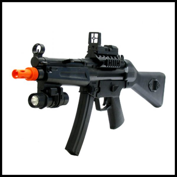 See Airsoft Rifle 2 Spring MP5A2 Submachine Gun FPS-270 Airsoft Gun Package Deal (Mask and BBs)