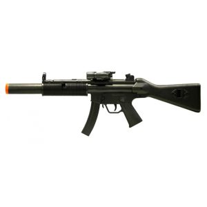 See Airsoft Rifle 1 Spring MP5SD5 Submachine Gun Silencer Airsoft Gun Full Stock