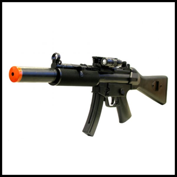 See Airsoft Rifle 2 Spring MP5SD5 Submachine Gun Silencer Airsoft Gun Full Stock