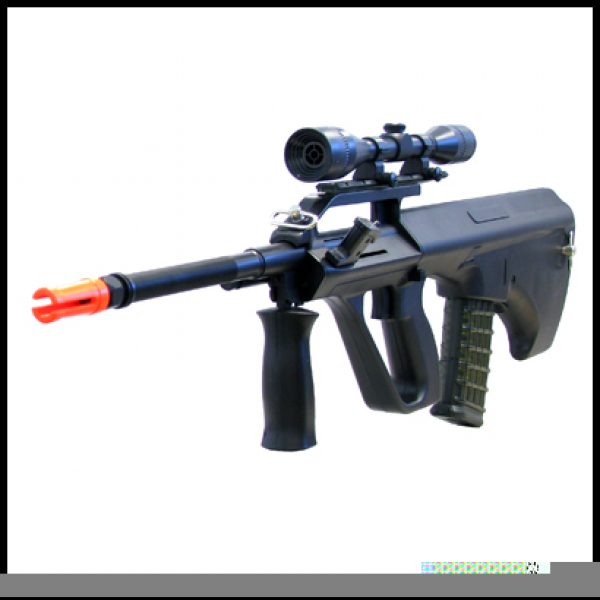 See Airsoft Rifle 2 Spring Steyr AUG Assault Rifle FPS-380 Airsoft Gun Package Deal (Mask and BBs)
