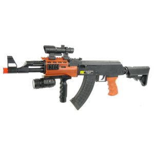 See Airsoft Rifle 1 Spring Tactical AK-47 FPS-275 Airsoft Rifle