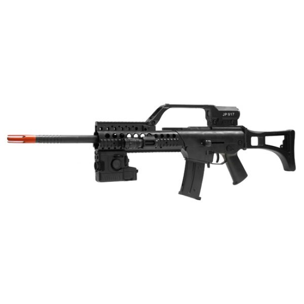See Airsoft Rifle 1 Spring Tactical G36 Assault Rifle FPS-230 Flashlight, Folding Stock Airsoft Gun