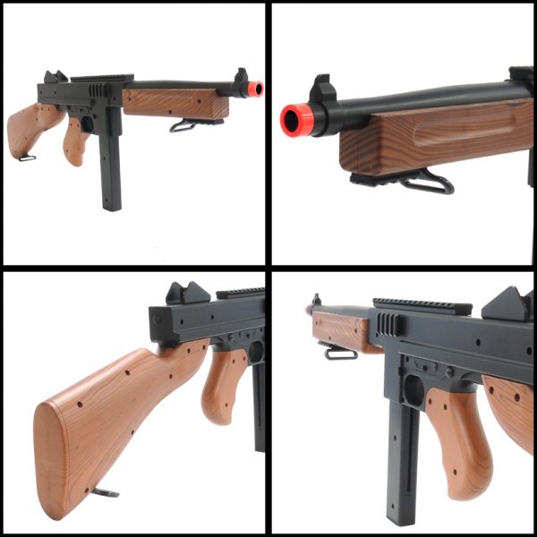 See Airsoft Rifle 2 Spring Thompson M1A1 Military Rifle FPS-305 Airsoft Gun